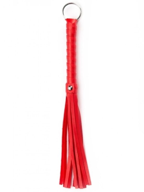 Red Mini Flogger - obrazek 2