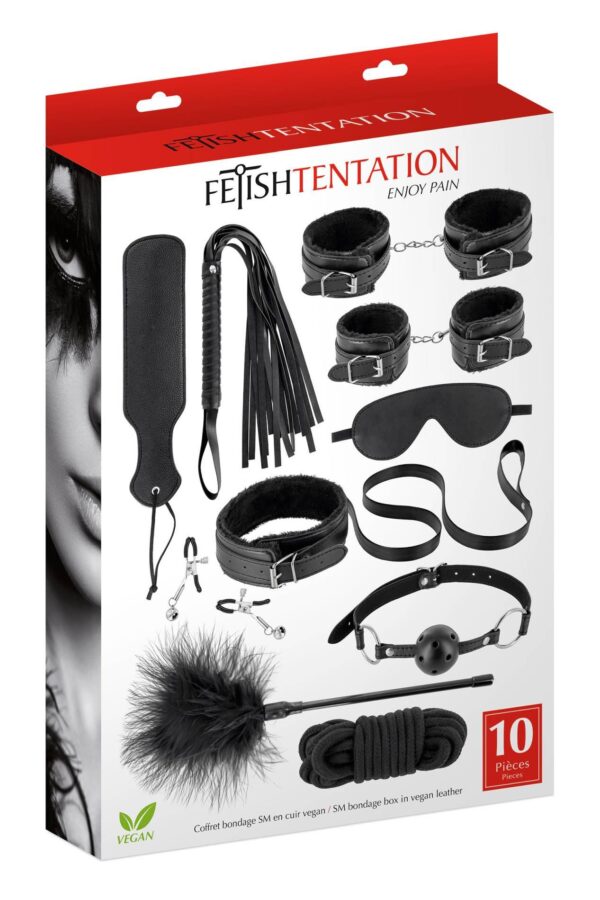 Coffret Bondage SM 10 pieces - obrazek 2
