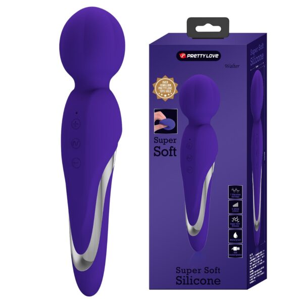 PRETTY LOVE   WALTER PURPLE 7 function vibrations - obrazek 2