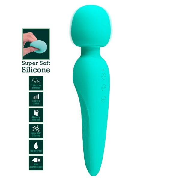 PRETTY LOVE   Meredith Green, 5 levels of speed control Memory function 7 vibration functions - obrazek 2