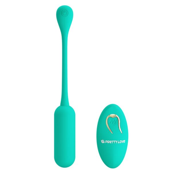 PRETTY LOVE   LECHIES  Dream chaser 5, Green, Wireless remote control 12 vibration functions Memory function - obrazek 2