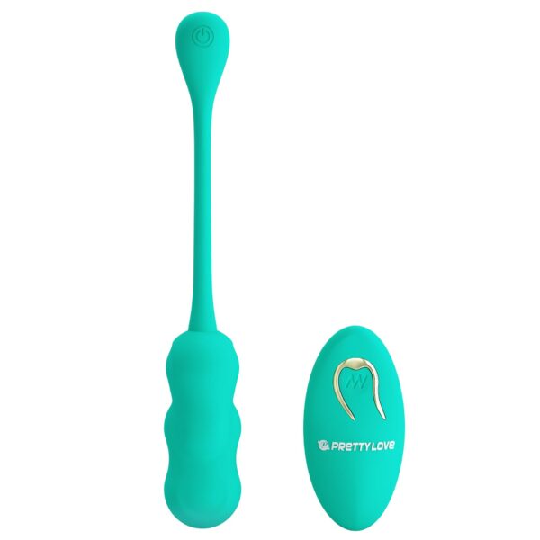 PRETTY LOVE   LESHY Dream Chaser 4, Green, 12 vibration functions Wireless remote control - obrazek 2