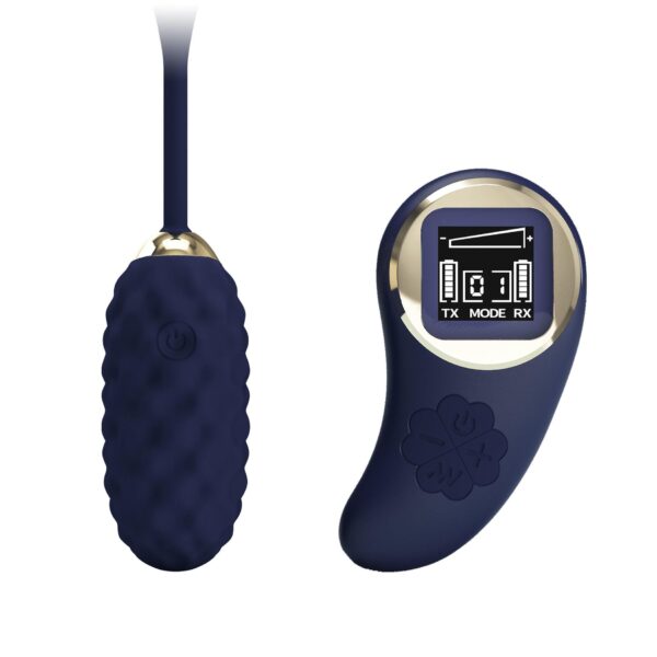 PRETTY LOVE   Vivian Blue, 10 vibration functions 9 speed levels Wireless remote control - obrazek 2