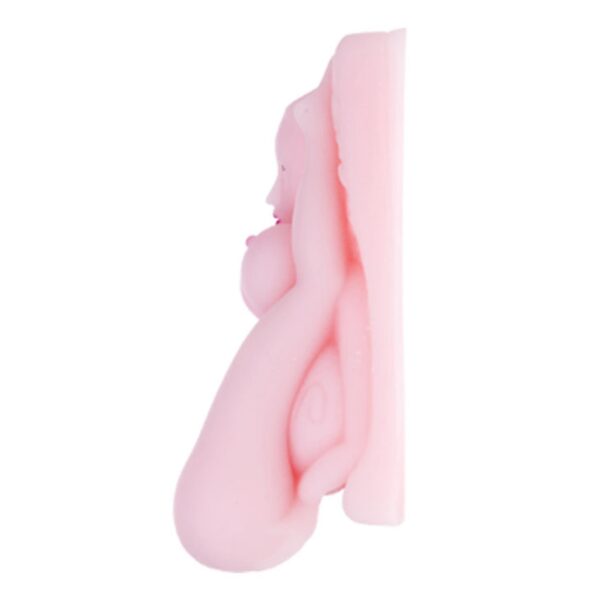 BAILE   Vibration Sex talk Double holes, 3 AAA batteries, TPR ABS - obrazek 2