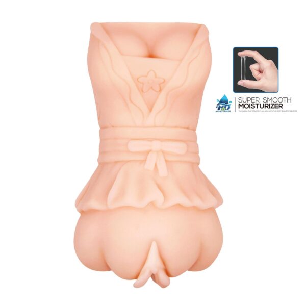 CRAZY BULL   Realistic Vagina Masturbator, Vibration Water lubricant, 3 AAA batteries - obrazek 2