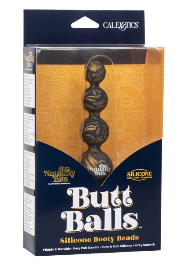 Butt Balls Booty Beads Purple - obrazek 2