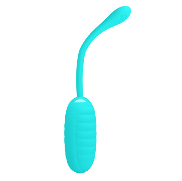 PRETTY LOVE   KIRK EGG Blue 12 function vibrations - obrazek 2