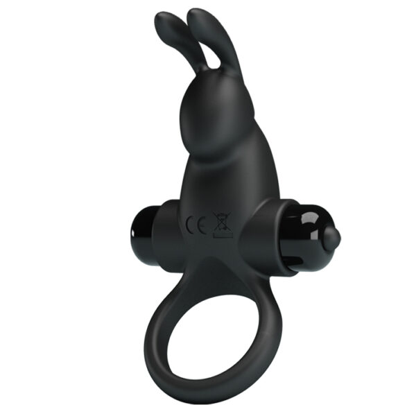 PRETTY LOVE   VIBRANT PENIS RING I Black - obrazek 2