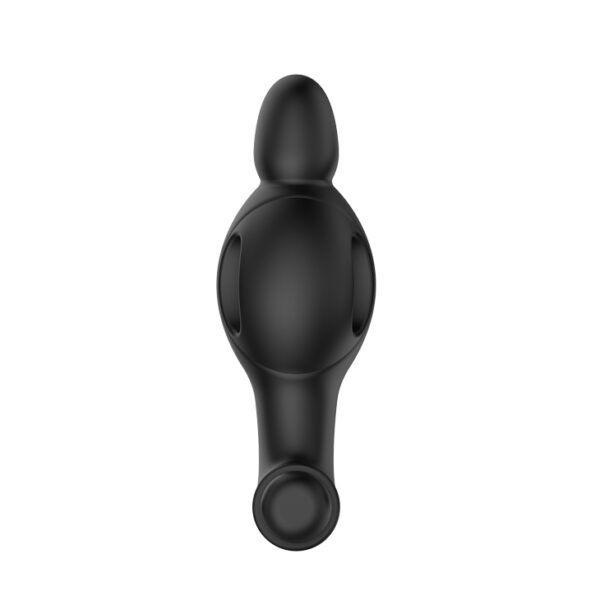 MR PLAY   SILICONE VIBRATING ANAL PLUG - obrazek 2