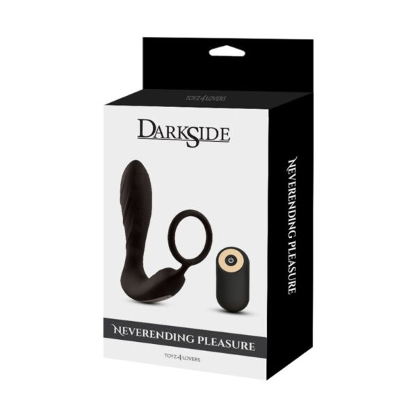 Stimolatore prostatico vibrante con anello fallico - obrazek 2