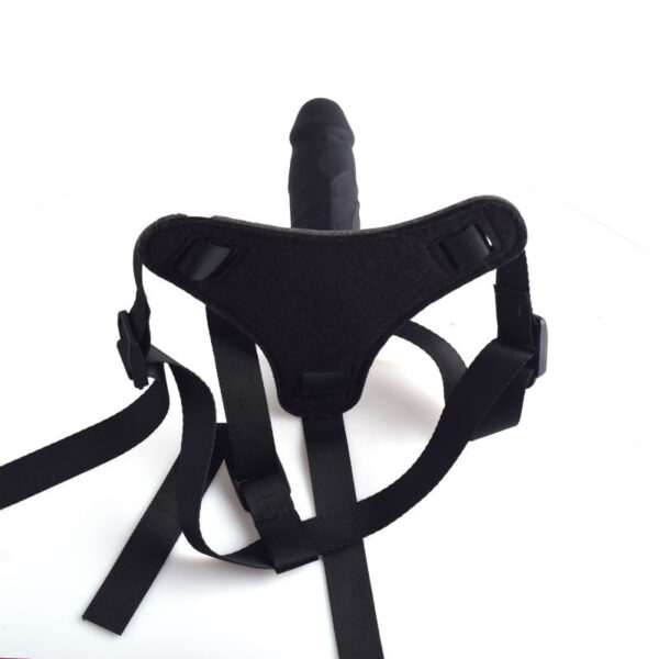 Cintura strap on con fallo realistico Black Toyz4Lovers - obrazek 2