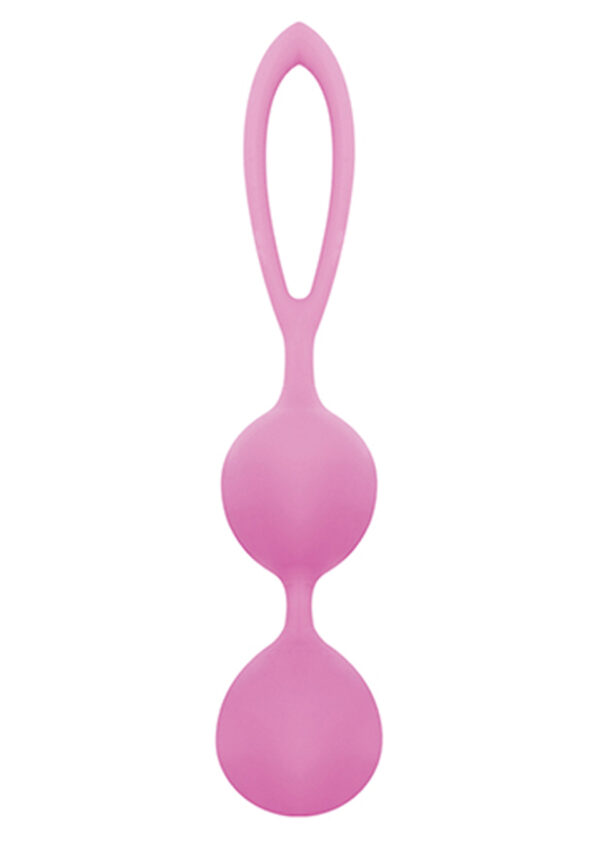 Kulki PALLINE BLACKBERRIES PUSSY SILICONE PINK - obrazek 2