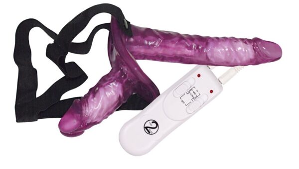 Vibrating Strap on Duo - obrazek 2