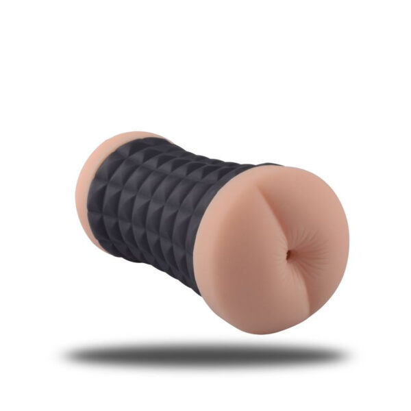 Masturbator  Doppio Masturbatore maschile vagina e ano Deep Black - obrazek 2