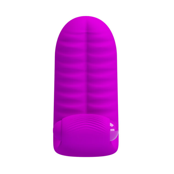 PRETTY LOVE   Abbott Double finger silicone Vibrator - obrazek 2