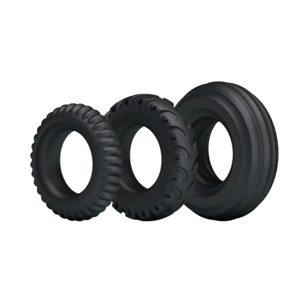 BAILE  THREE COCK RINGS SETS - obrazek 2