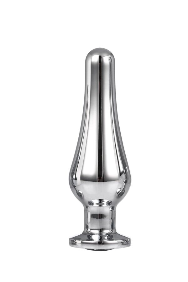 GLEAMING LOVE SILVER PLEASURE PLUG M - obrazek 2