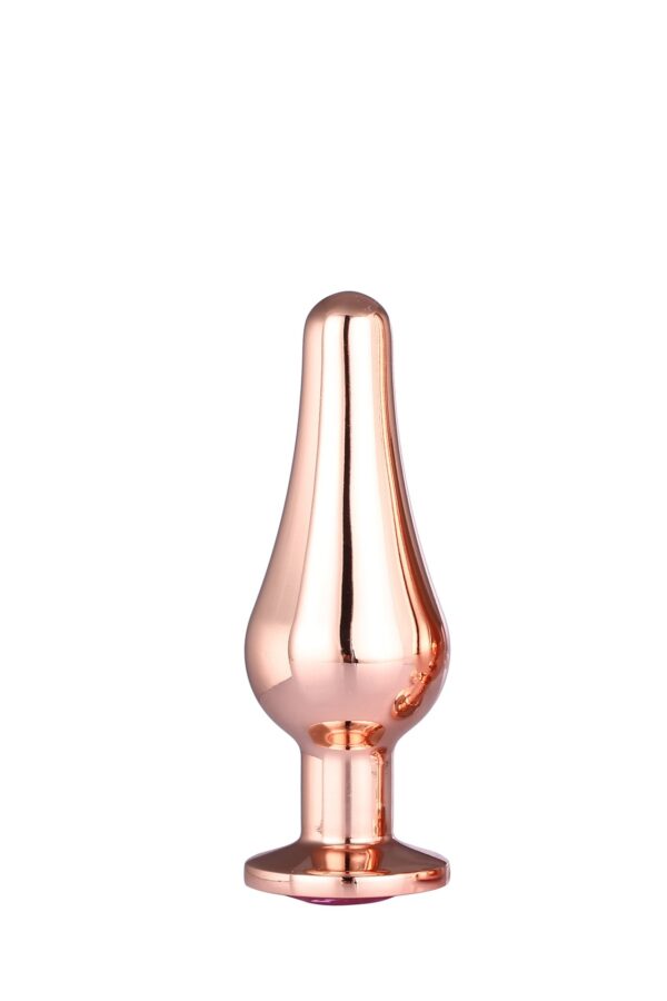 GLEAMING LOVE ROSE GOLD PLEASURE PLUG S - obrazek 2