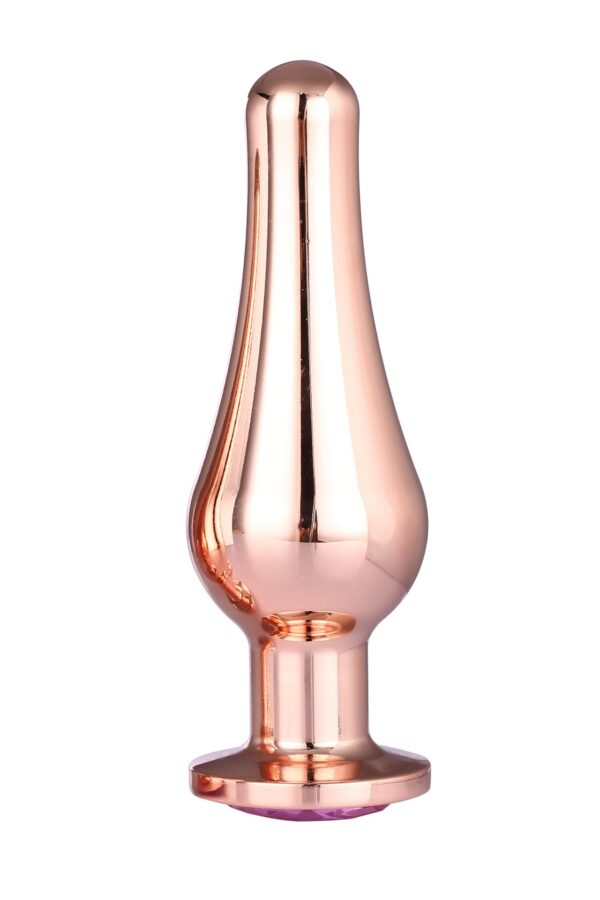 GLEAMING LOVE ROSE GOLD PLEASURE PLUG L - obrazek 2