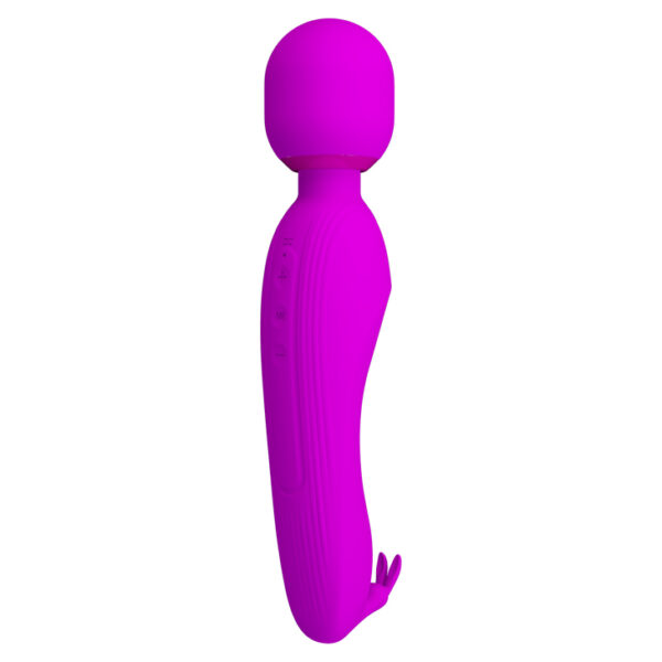 PRETTY LOVE   CURTIS fioletowy 7 VIBRATION USB - obrazek 2