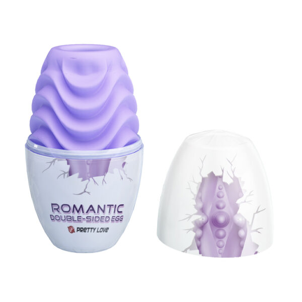 PRETTY LOVE   Romantic double sided egg PURPLE - obrazek 2