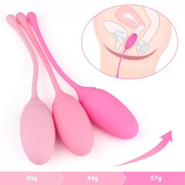 Kulki  Palline Vaginali Training Pleasure - obrazek 2
