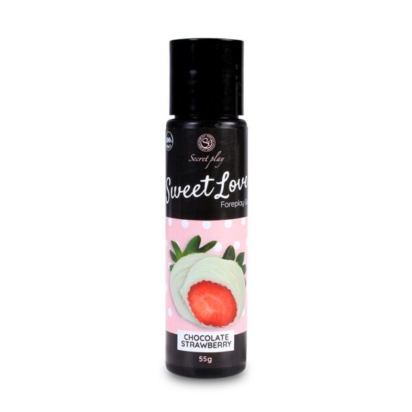 STRAWBERRY & WHITE CHOCOLATE GEL   60 ML - obrazek 2