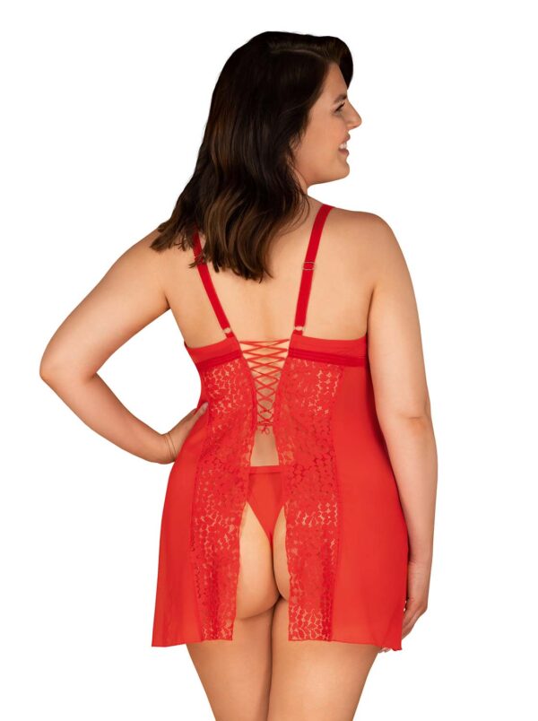Bielizna Blossmina koszulka i stringi 6XL/7XL - obrazek 2