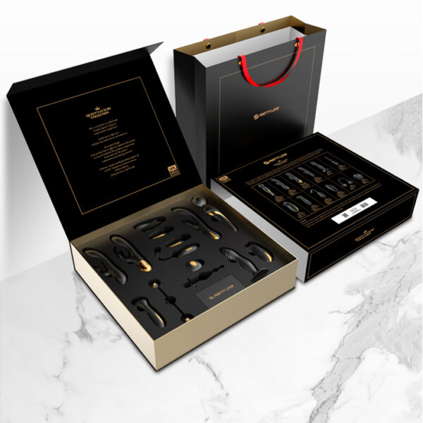 PRETTY LOVE   Golden Black Couples Set - obrazek 2