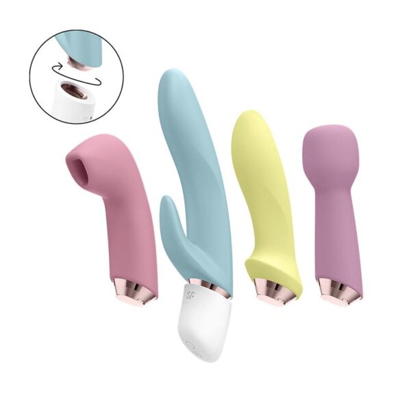 Marvelous Four Air pulse + Vibrator set - obrazek 2