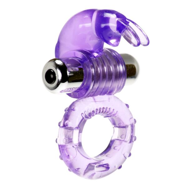 Pierścień  Me You Us Hopping Hare Cock Ring Purple - obrazek 2