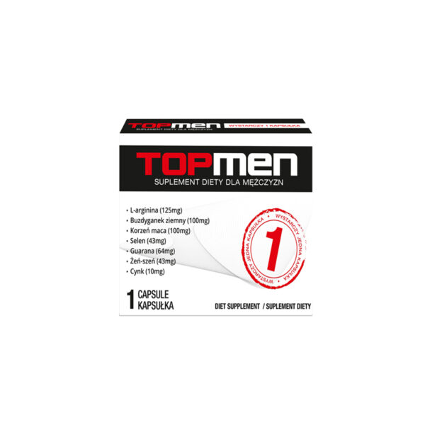 Supl.diety TopMen   1szt - obrazek 2