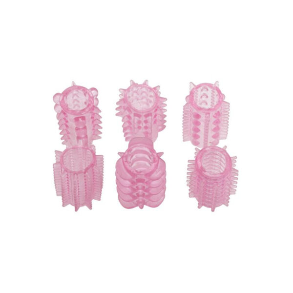 Kit di 6 anelli fallici flessibili Timeless - obrazek 2