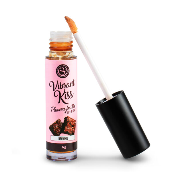 LIP GLOSS VIBRANT KISS BROWNIE - obrazek 2