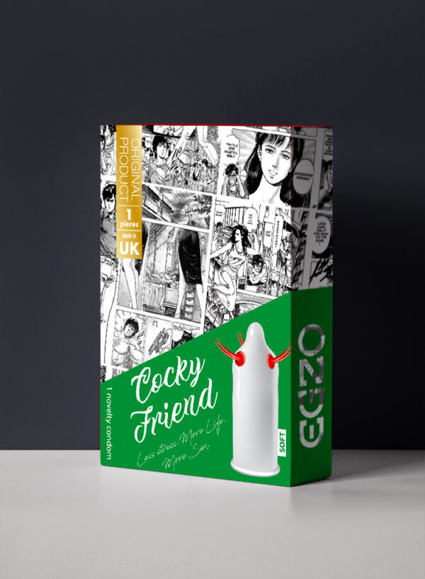 Prezerwatywy Egzo Cocky Friend - obrazek 2