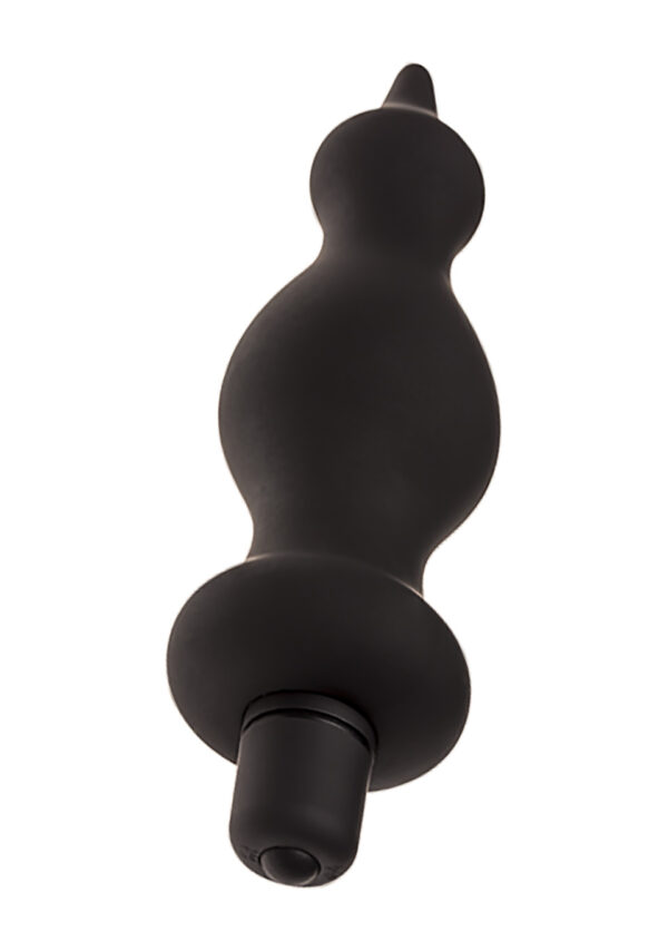 Plug/vibr Wibrator   Plug.Silic.Black.Vibrator - obrazek 2