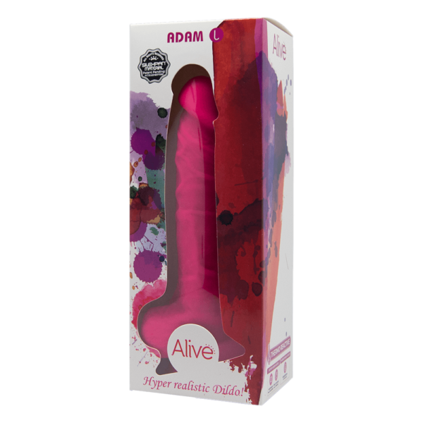 Dildo Adam L Pink NEW ( SILEXPAN ) - obrazek 2