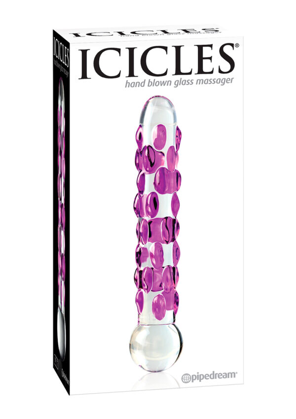 Icicles No.7 Massager Transparent - obrazek 2