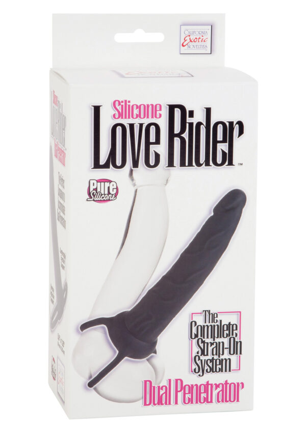 Silicone Dual Penetrator Black - obrazek 2