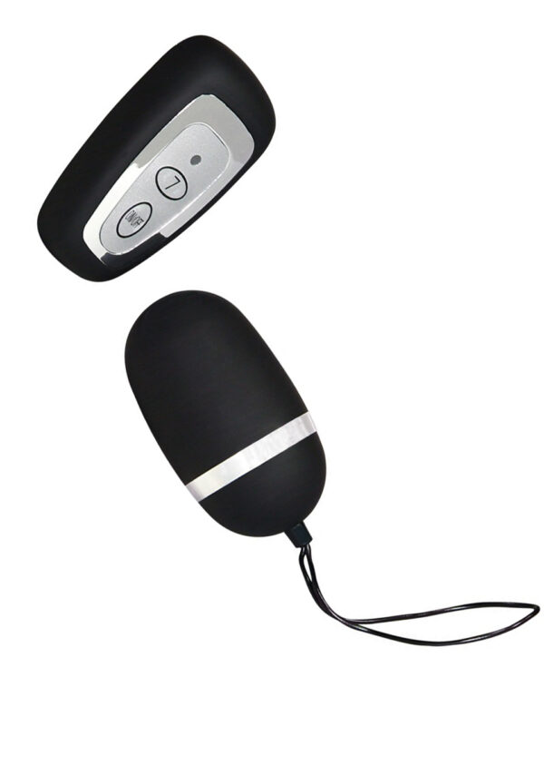 E7 Wireless Egg Black - obrazek 2