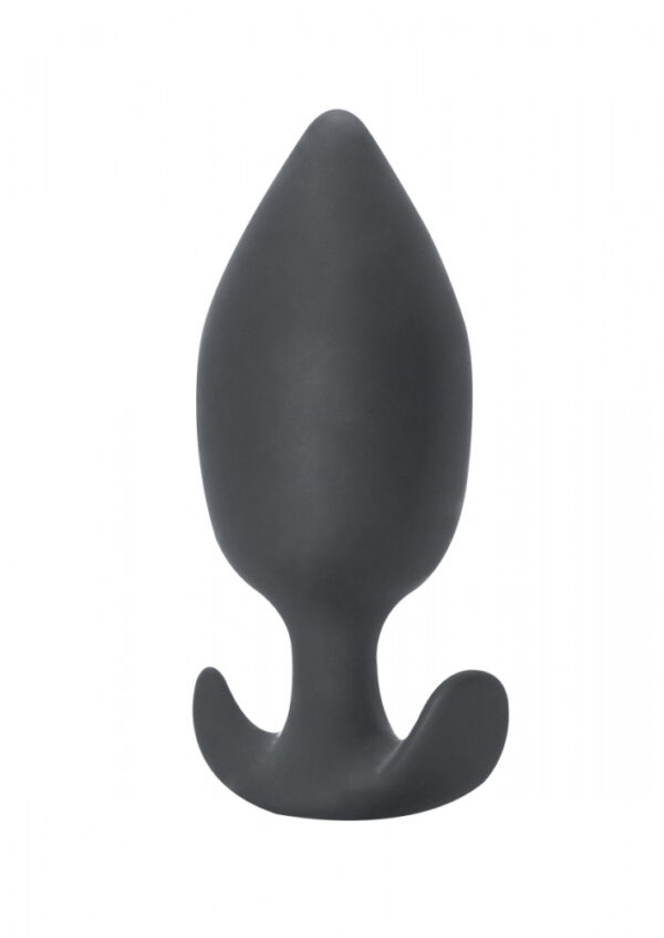 Plug Anal plug with misplaced center of gravity Spice it up Insatiable Dark Grey - obrazek 2