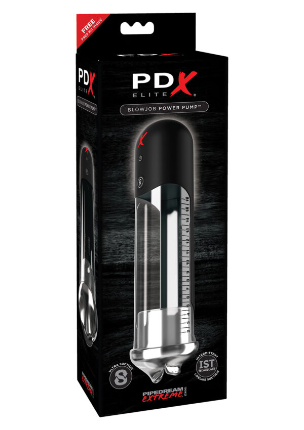 Elite Blowjob Power Pump Black - obrazek 2