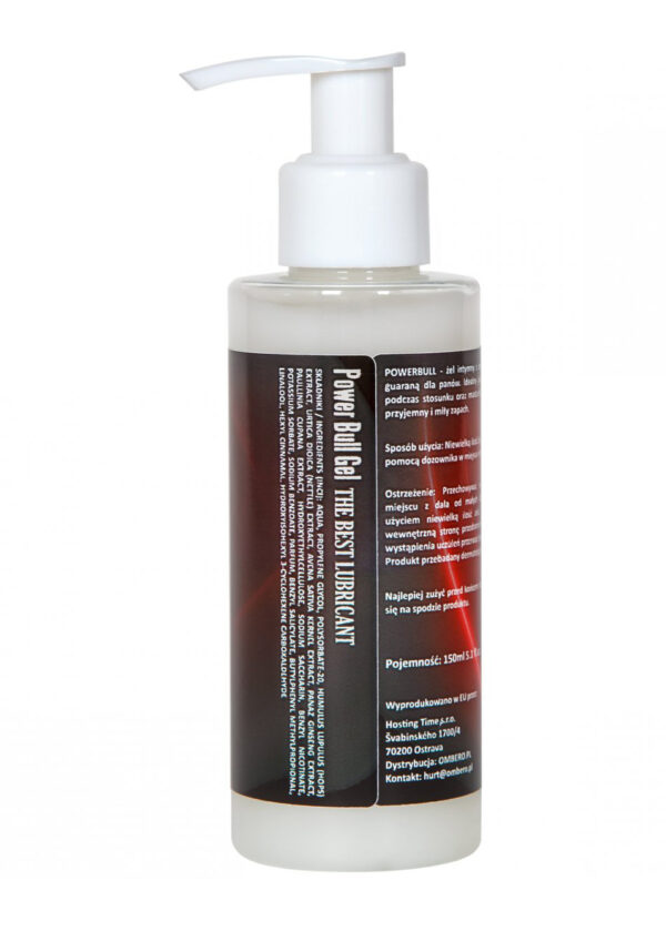 Żel Żel na Erekcję POWER BULL 150ml - obrazek 2