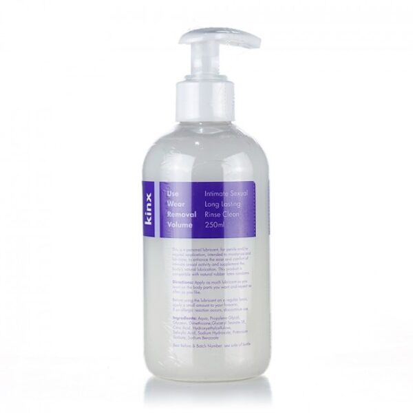 Żel  Me You Us Silk Slix Water Based Lubricant Pump Bottle White 250ml - obrazek 2
