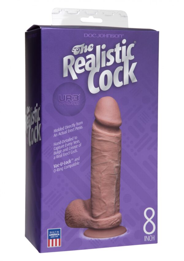 Dildo The Realistic Cock 8 Inch - obrazek 2