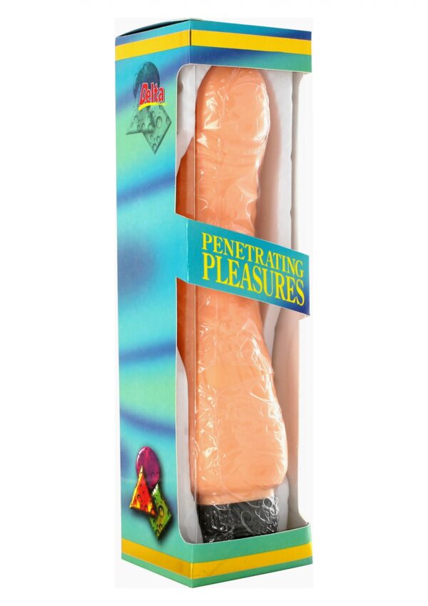 Vinyl P Shape Vibrator No.2 Light skin tone - obrazek 2