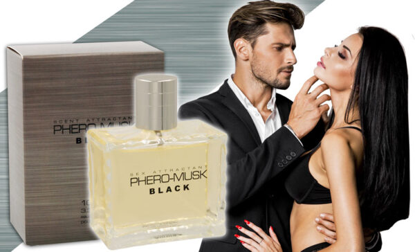 Feromony PHERO MUSK BLACK 100ml for men - obrazek 2