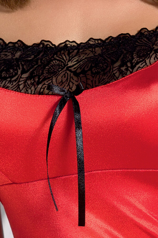 Bielizna LAUREN CHEMISE red L/XL   Casmir - obrazek 2