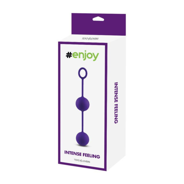 Palline vaginali Toyz4Lovers Purple - obrazek 2