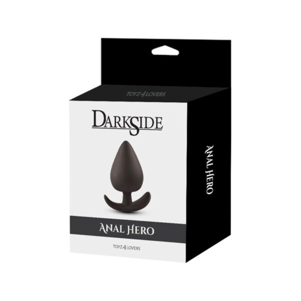 Plug anale nero Toyz4Lovers - obrazek 2